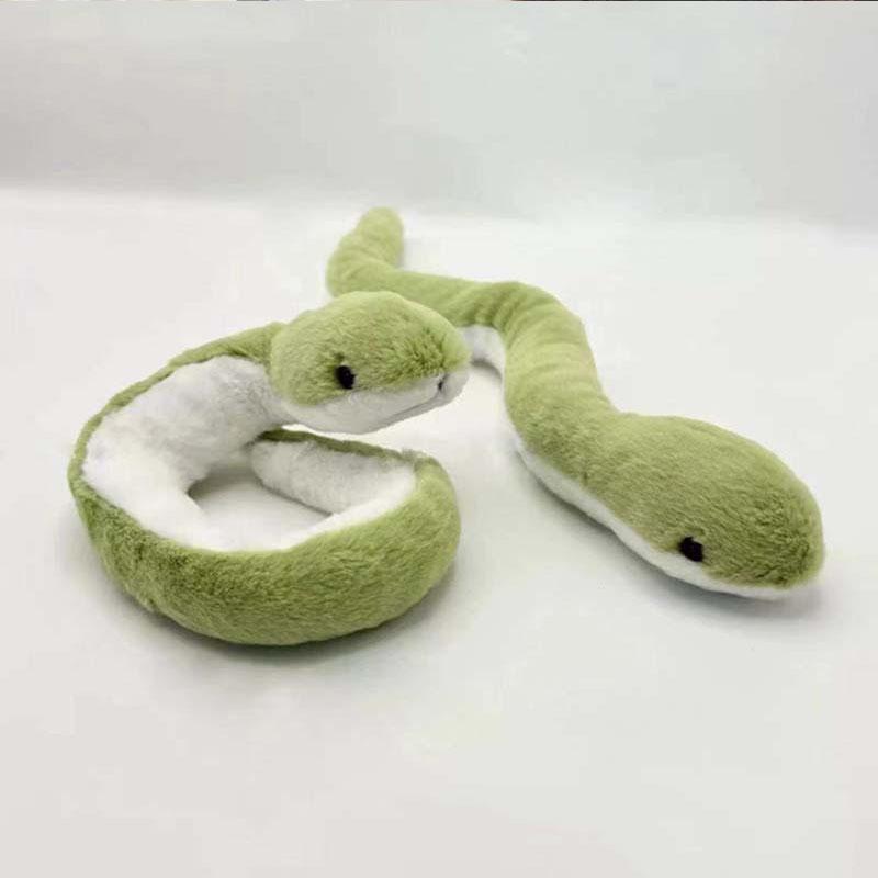 2025 New Year Mascular Mascot   Cute Little Green Snake Jewelry (headwear, Hand Decoration) Each Person Brings Good Luck 2