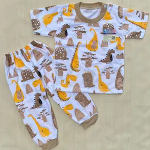 AYAKAN BABY - Setelan Baju Bayi Oblong pendek Celana Panjang Bayi Kaos Oblong Bayi Baju Lucu Bayi Piyama Bayi Cewek Cowok