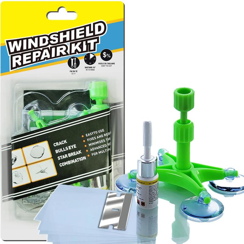 Car Window Repair Windshield Glass Crack Chip Repair Tool Ki - TikTok ...