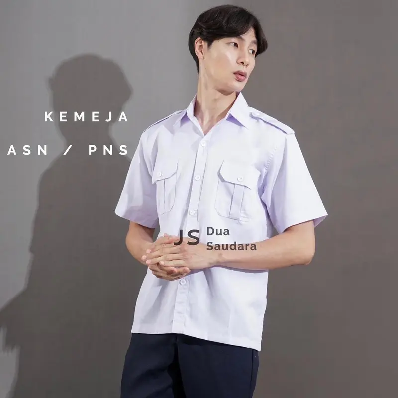 KEMEJA ASN PRIA / BAJU ASN / BAJU PEMDA / KEMEJA PUTIH PRIA / KEMEJA PEMDA PRIA 0