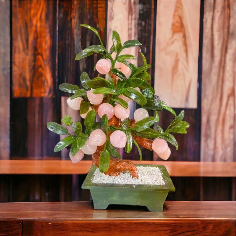 Product Introduction of Cây đào đá phong thuỷ [ Nhiều màu sắc] 12 Quả - Decor Phòng Trang Trí Nhà 3
