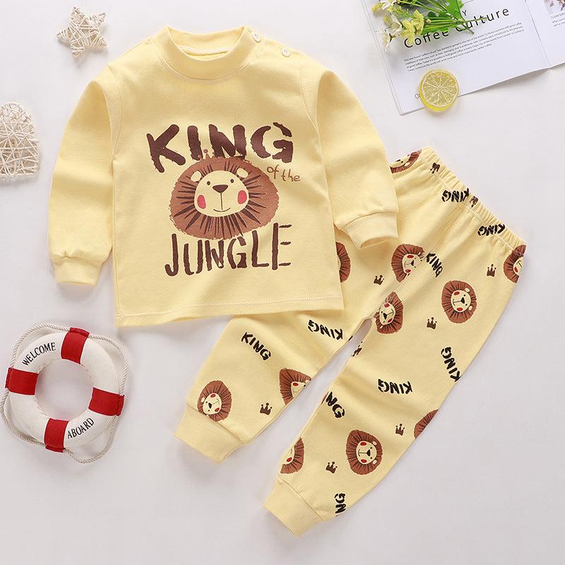 [351179] - Setelan Piyama Anak / Baju Tidur - Motif King Lion 2