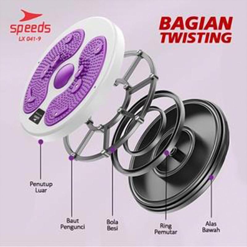Product Introduction of Speeds Waist Twisting Alat Olahraga Putar Dirumah Portabel Bisa Untuk Mengecilkan Perut dan Paha 041-9 17
