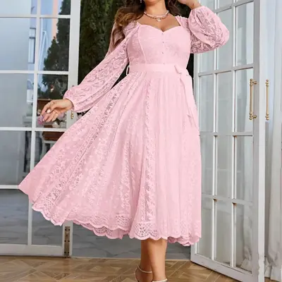 Guest Dresses Pink Plus Size Wedding Gowns Maxi Dress Light Pink