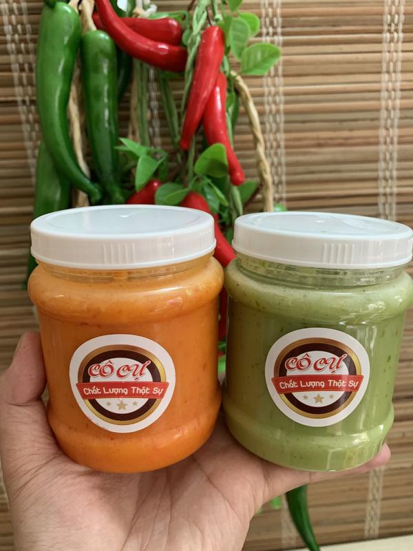 Muối Ớt Hiểm Đỏ & Xiêm Xanh - Gia Vị Chua Cay Nồng - Phù Hợp Cho Hải Sản & Món Nướng - 1 hủ hoặc 2 hủ