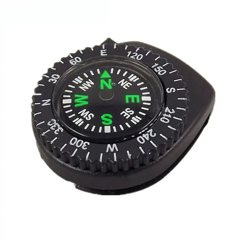 Detachable Bracelet Compass Outdoor High Compass With Clip Buckle Multifunctional Multi-Purpose Compass