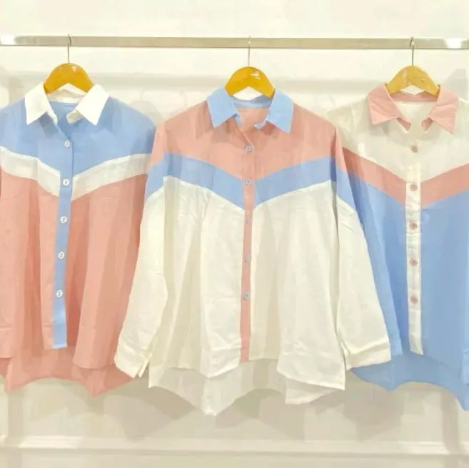 atasan khanza Katun Polos aurora19 4