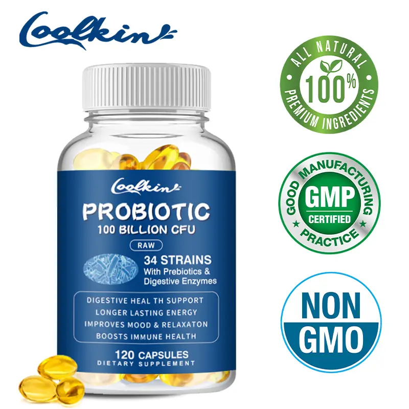 Kapsul Pemakanan Probiotik, Tersedia dalam 30/60/120 kapsul