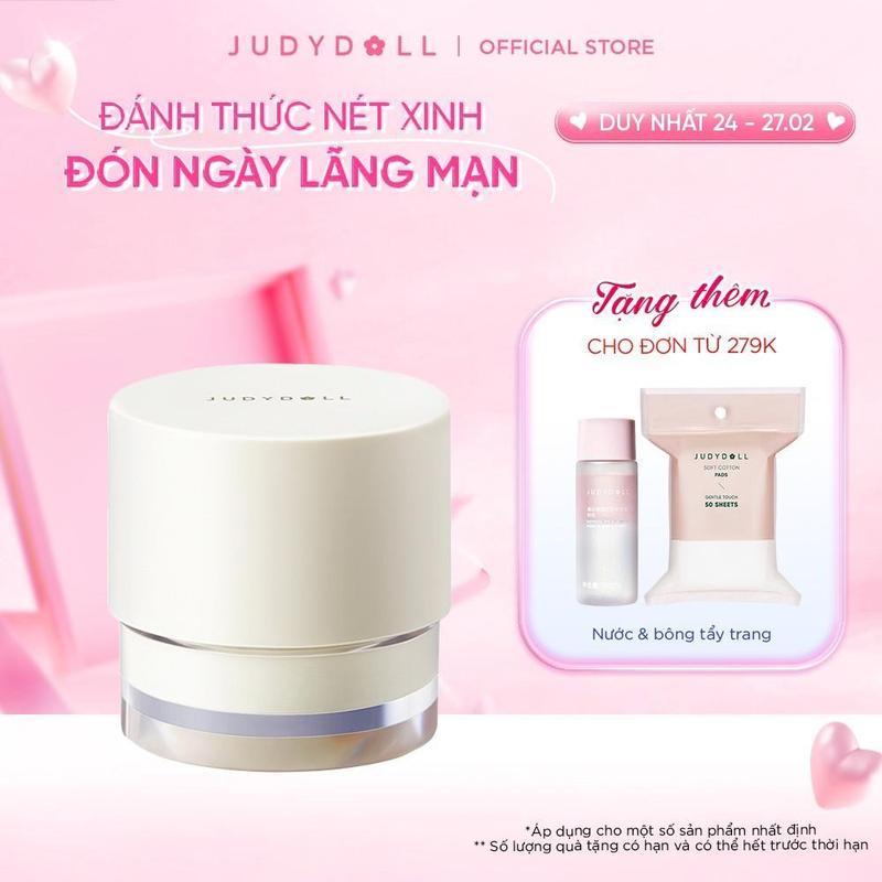 Kem Lót Trang Điểm JUDYDOLL 30g Dưỡng Ẩm Hương Quýt Biển Nâng Tone Kiềm Dầu Mịn Lì Thu Nhỏ Lỗ Chân Lông dpc nang lot kem  lót phấn  nước  cushion 0