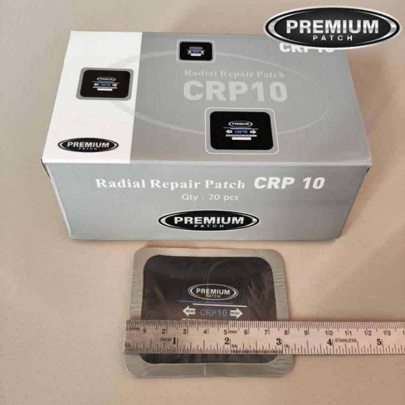 CRP10 PREMIUM PATCH 1 Box isi 20 Pcs - Karet tambal ban luar radial - BESTPATCH versi PREMIUM 2