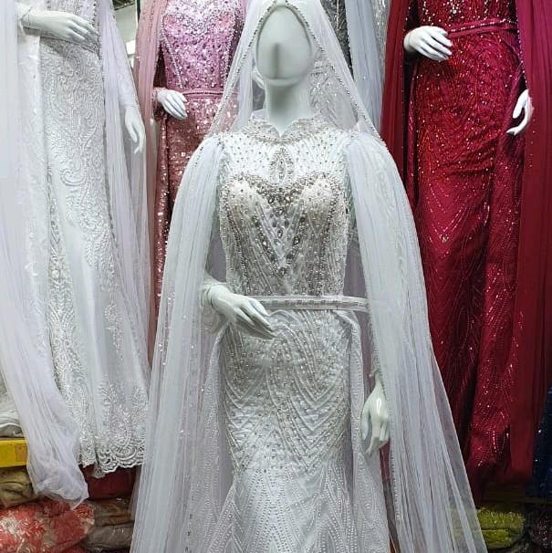 gown slim pengantin modern 6