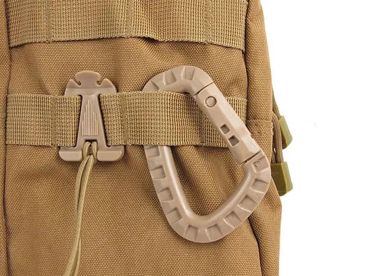 Product Introduction of 1/2/4PCS 6x Tactical Carabiner Carabina Karabiner Clip Plastic Cadet Hiking Camping 20