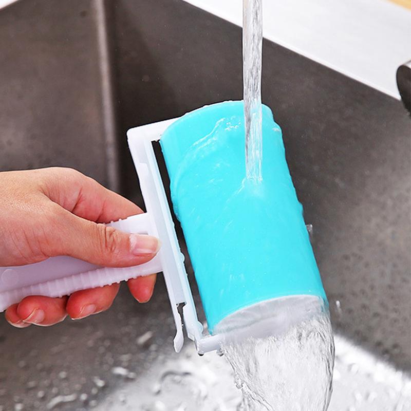 Product Introduction of Reusable Lint Roller Washable Lint Remover for Clothes Pet Hair Sticky Home Cleaning sticky  roller 7