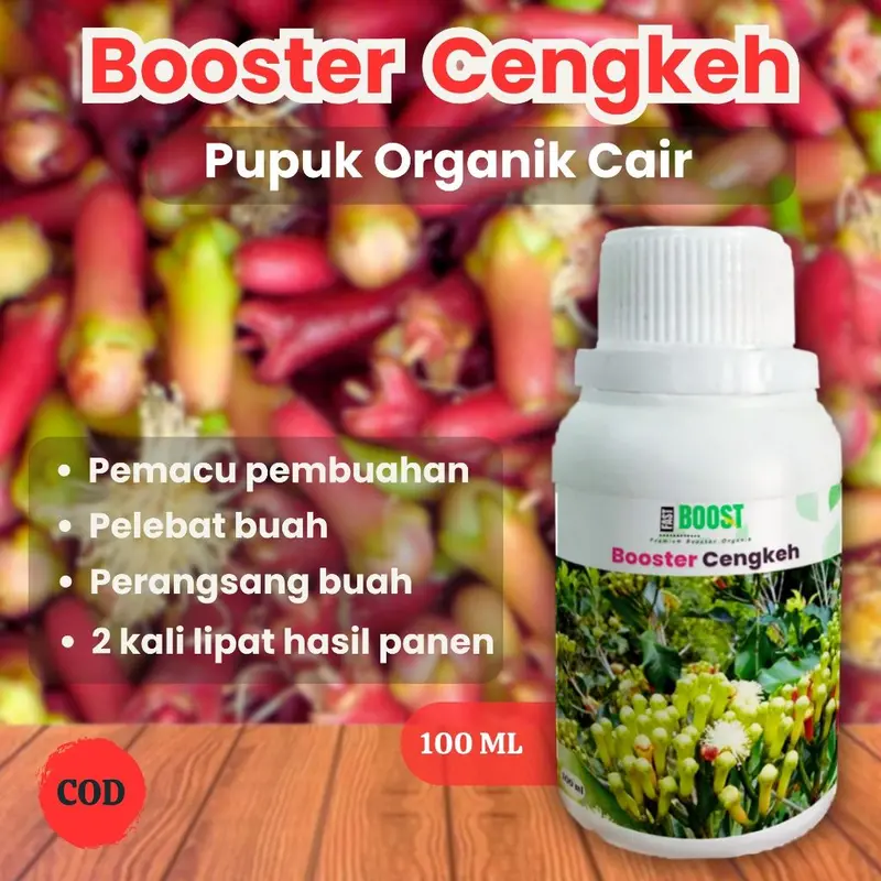 Pupuk Booster Tanaman Cengkeh 100ml merangsang bunga cengkeh tumbuh lebat 1