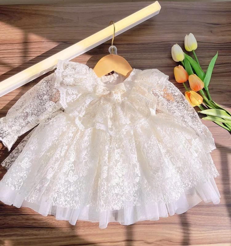 Váy CÔNG CHÚA KEM cho bé gái sơ sinh từ 3-10kg Made By Hằng