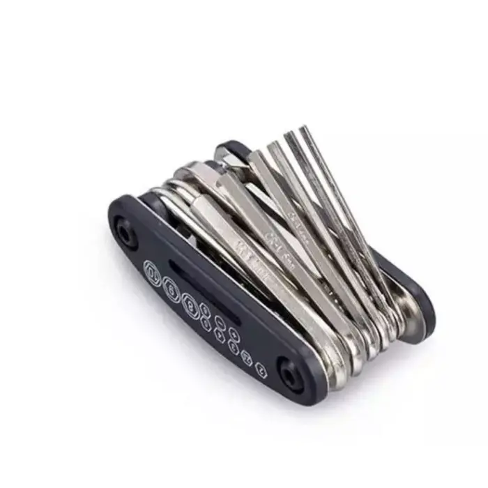 Kunci L Toolkit Sepeda set 16 in 1 Kunci Shock 0