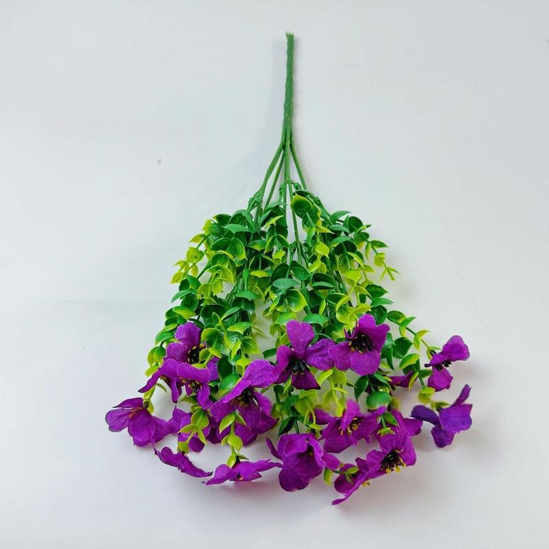 Product Introduction of Artificial Pansy Flower, 1 Box Colorful Faux Flower, Decorative Simulation Flower for Home Party Wedding Anniversary Festival, Fruit 5