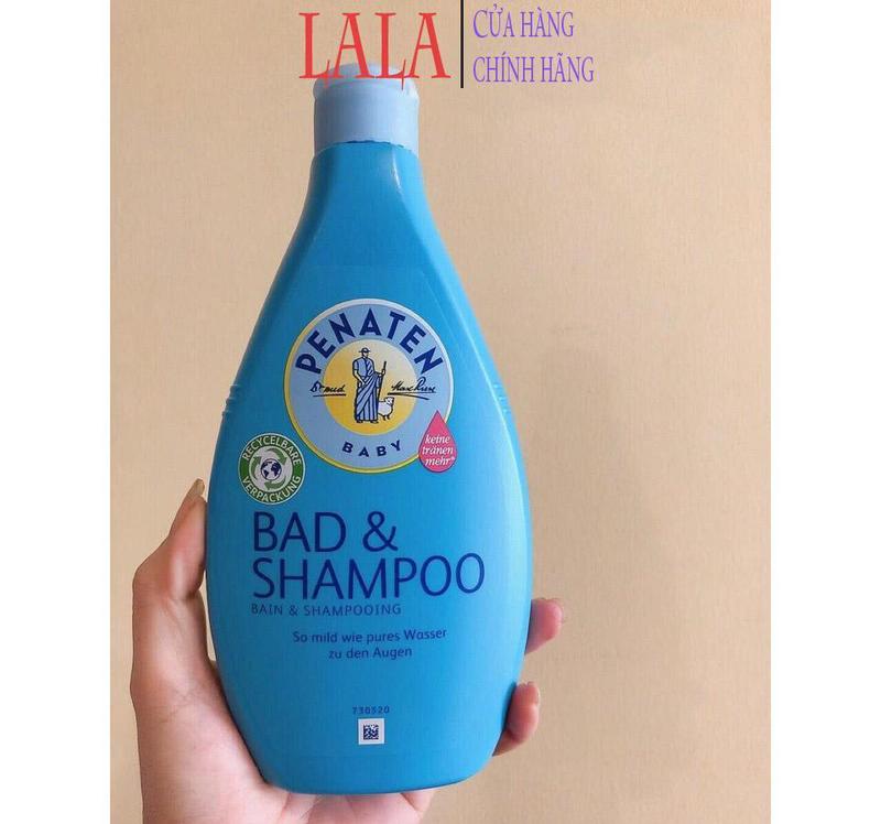 Sữa tắm gội cảm cúm cho bé Penaten 400ml Đức