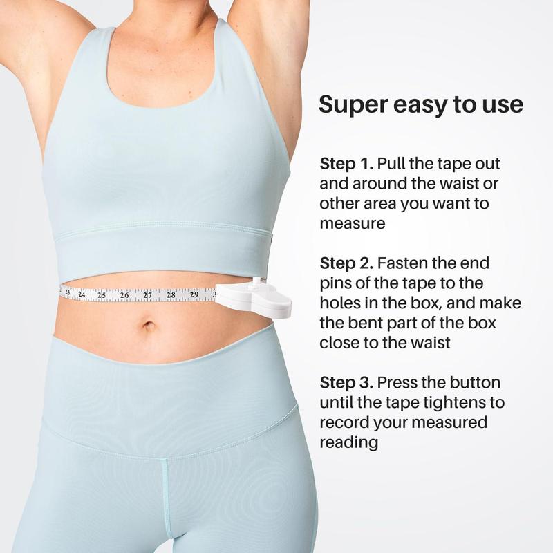 Product Introduction of Retractable Body Tape Measure, Automatic Portable Body Measuring Tape, Household Measuring Tools for Waist, Hip, Arm 11
