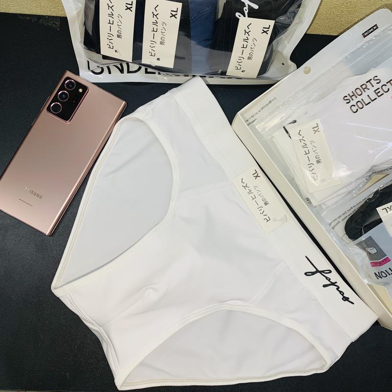 Combo 3 Quần Sịp Tam Giác Fapas Thun Lạnh Mùa hè Boxer Quần Boxer 4