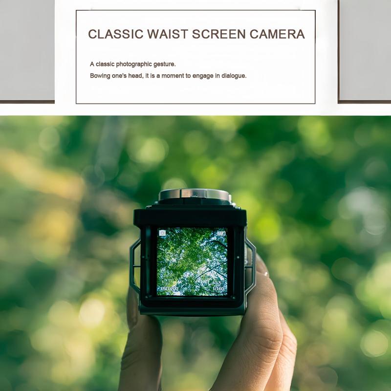 Portable Mini Digital Camera, USB Rechargeable Vintage Camera with Accessories, Point & Shoot Camera for Home & Outdoor, Portable Camera, Tech Gadgets 6