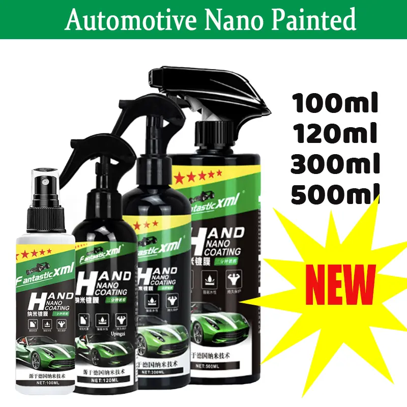 Sơn Nano Ô Tô, Sơn Ô Tô, 100ml, 120ml, 300ml, 500ml, Lớp Phủ Lá Sơn Ô Tô, Lớp Phủ Sơn Ô Tô, Đánh Bóng Và Phun Sáp, Có Sẵn Để Vận Chuyển Nhẹ