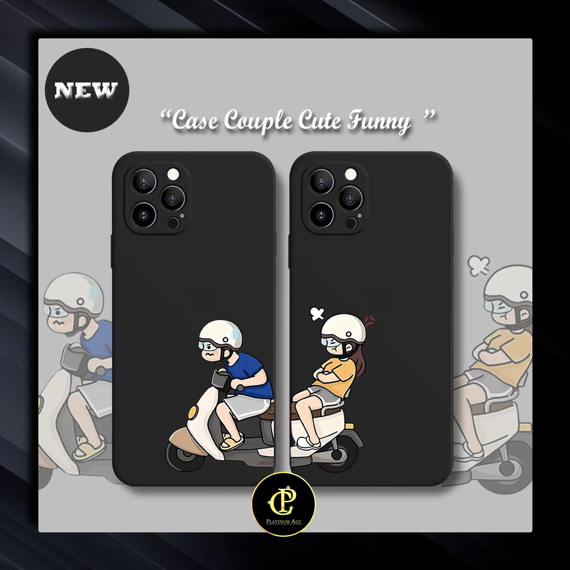 Softcase Macaron (MC02) Couple For All Type A57 2022 A17 A77s A16 Y22 Y16 Y21s Y20 Y15s Y33s C30 C35 C31 Case Casing Hardcase Cover
