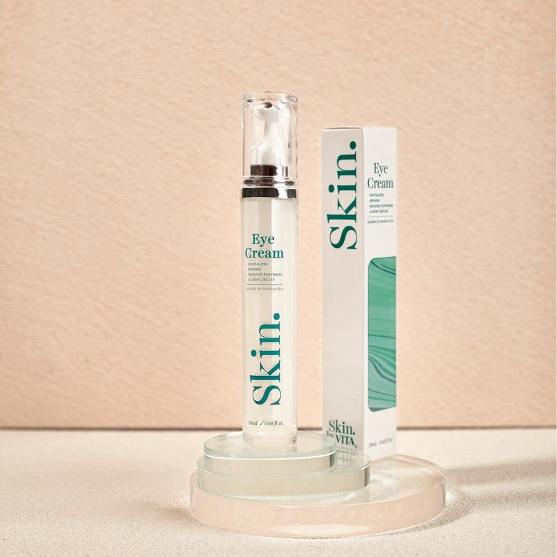 [STVC 27.12] Kem dưỡng mắt - Cây lăn mắt giảm thâm Revitalizing Eye Cream 20ml - Cây lăn mắt Skin By VITA 1