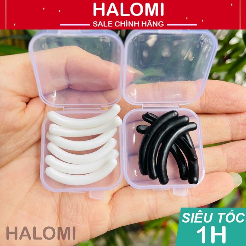 Đệm kẹp bấm mi siêu mềm set 4 chiếc đệm thay thế kẹp mi Halomi