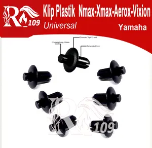 Paket 20PCS Baut Kancing-Klip Plastik Rivet Body Yamaha NMAX-Aeox -Vixion  Bentuk TumpuL Car
