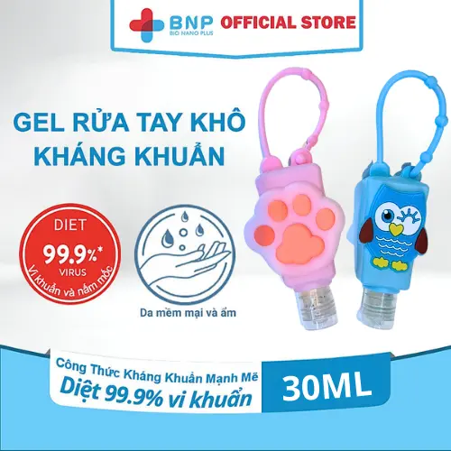 [BNP] Gel sát khuẩn tay Bionano Plus Hand Gel Bảo Vệ Khỏi Vi Khuẩn, Hương Nước Hoa An Toàn Lành Tính Dung tích 30ML