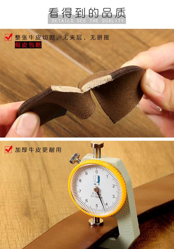 Product Introduction of Thắt Lưng Da, Dành Cho Nam Giới, Bền, Được Làm Bằng Da Thật, Phong Cách Cổ Điển Mỹ, Được Làm Bằng Da Bò Lớp Một, Thắt Lưng Thủ Công, Thường Ngày Và Dễ Phối Đồ Thích Hợp Cho Quần Dài 4