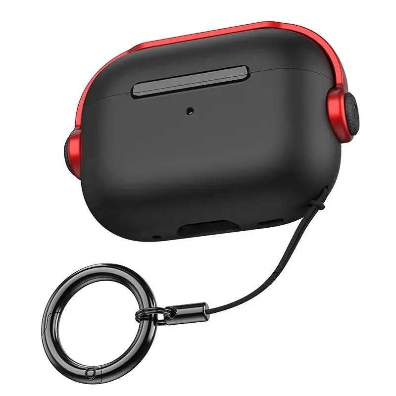 Earphone Case for Airpods Pro (2nd/1st Gen, 2023/2022/2019) with Secure Lock, Music Headset Earphone Protective Case Cover Compatible with Airpods Pro 2/Pro 7