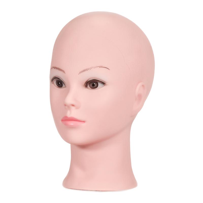 Cosmetology Wig Making Training Bald Mannequin Head Model Stand Rack,Durable Materials 2
