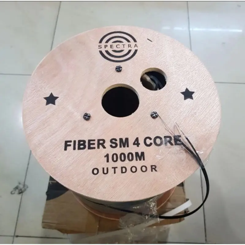 Spectra Kabel FO Fiber Optik 4 Core 3 Sling Outdoor 1000 Meter 0