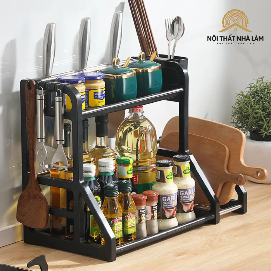 Kệ đựng gia vị đa năng - Nội thất nhà làm