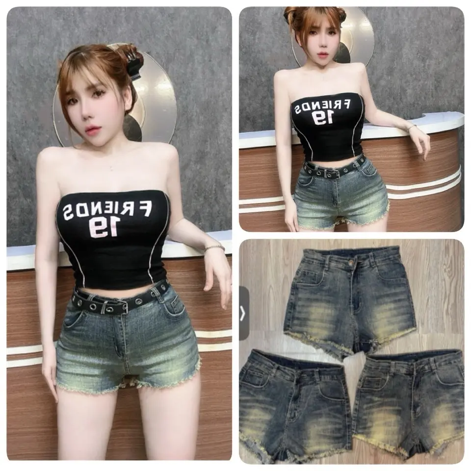 Quần tua rua co giãn xinh