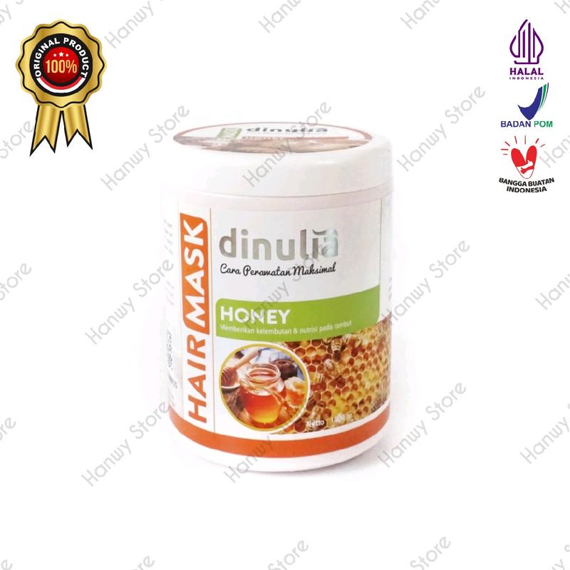 Dinulia Hair Mask/Maker Rambut Honey 1000gr Haircare 1