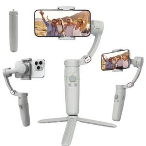3軸スマホジンバルスタビライザー、USB充電式スマートフォンジンバルスタビライザー、Android対応スマホジンバル、Vlog撮影用ジンバル、カメラ