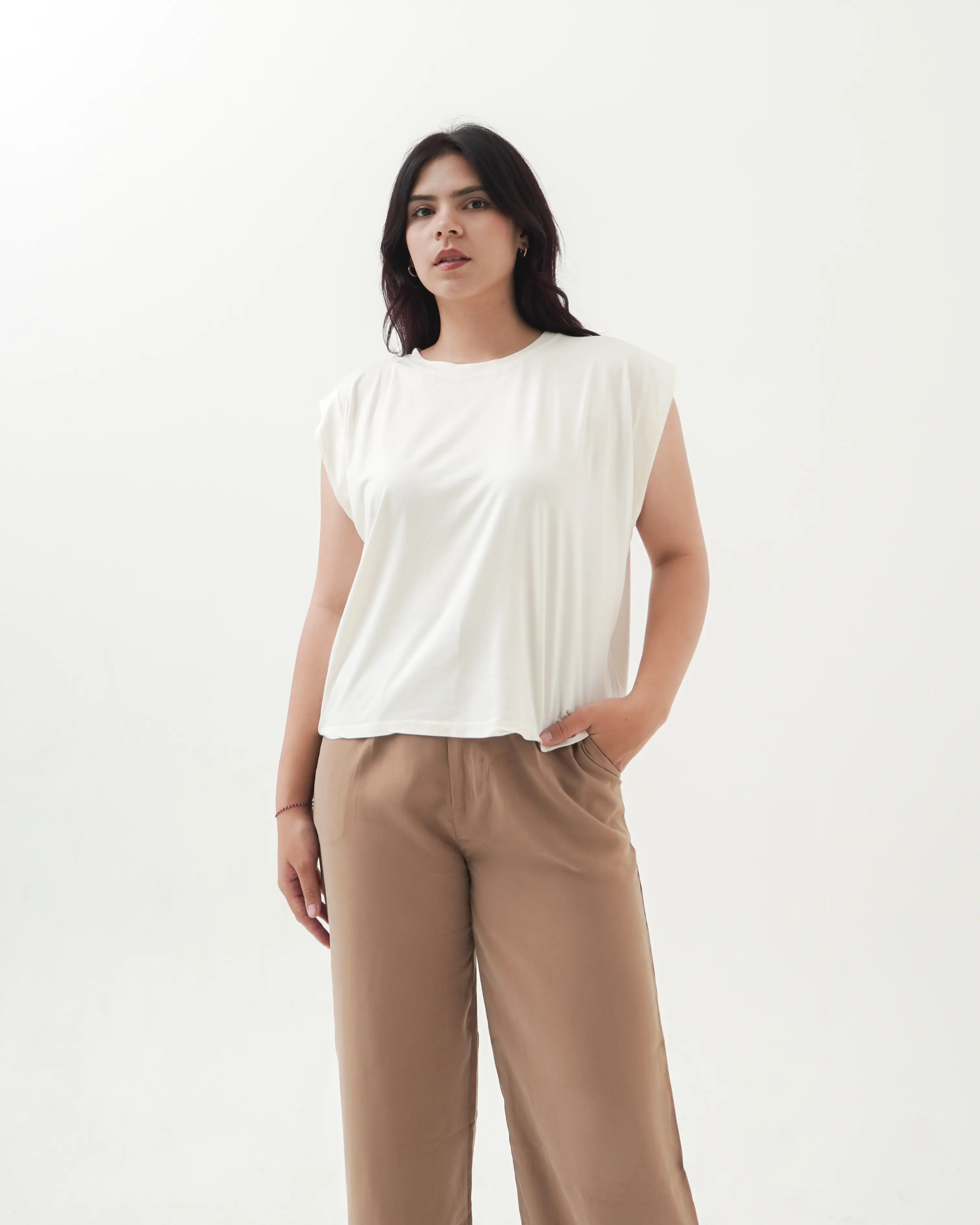 SIMPLY SEVEN – Margo Top Basic Tee Atasan Wanita