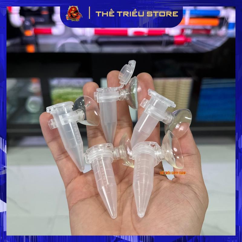Phễu nhỏ giọt Artemia cho cá ăn - Hít hồ kính 6