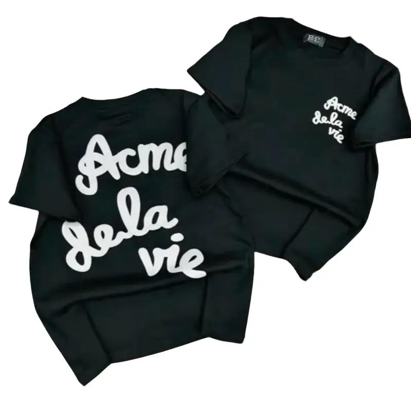 Áo thun nữ babytee in chữ xám, chất liệu cotton thấm hút mồ hôi tốt 0