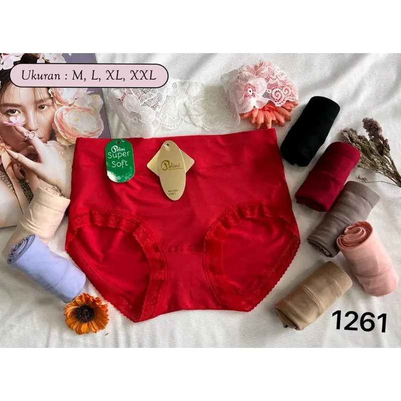 6pcs Celana Dalam Wanita POLINI 1261/1264