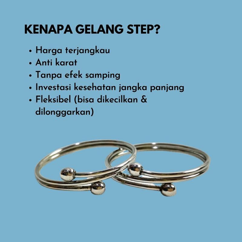 GELANG MONEL BAYI Anti Step/Anti Kejang/Anti Luntur/Anti Karat 2