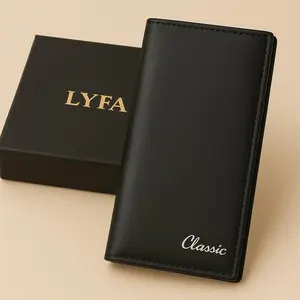 Dompet Pria Panjang LYFA Wallet Cowok Panjang Hitam & Coklat