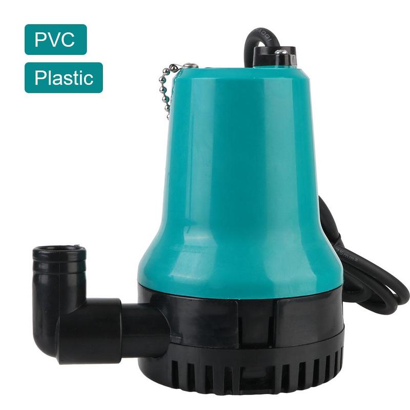12V/24V Submersible Pump, 4600RPM 50W Portable Bottom Suction Pump with Accessories, Multifunctional Water Pump for Home, Farm, Outdoor 8