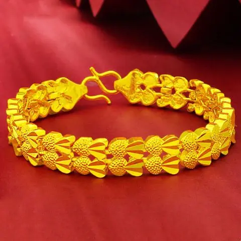 Women hand bracelet, new arrival, versatile love jewelry, lucky Wangfu bracelet, gold bracelet couple titanium bracelets