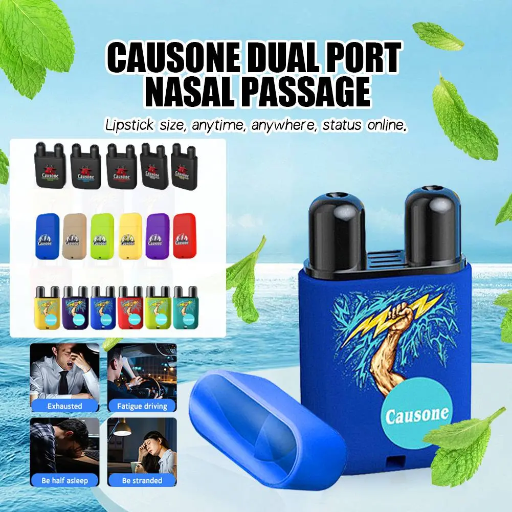 Causeone Herbal Double Hole inhaler refreshing stick Double energy ...