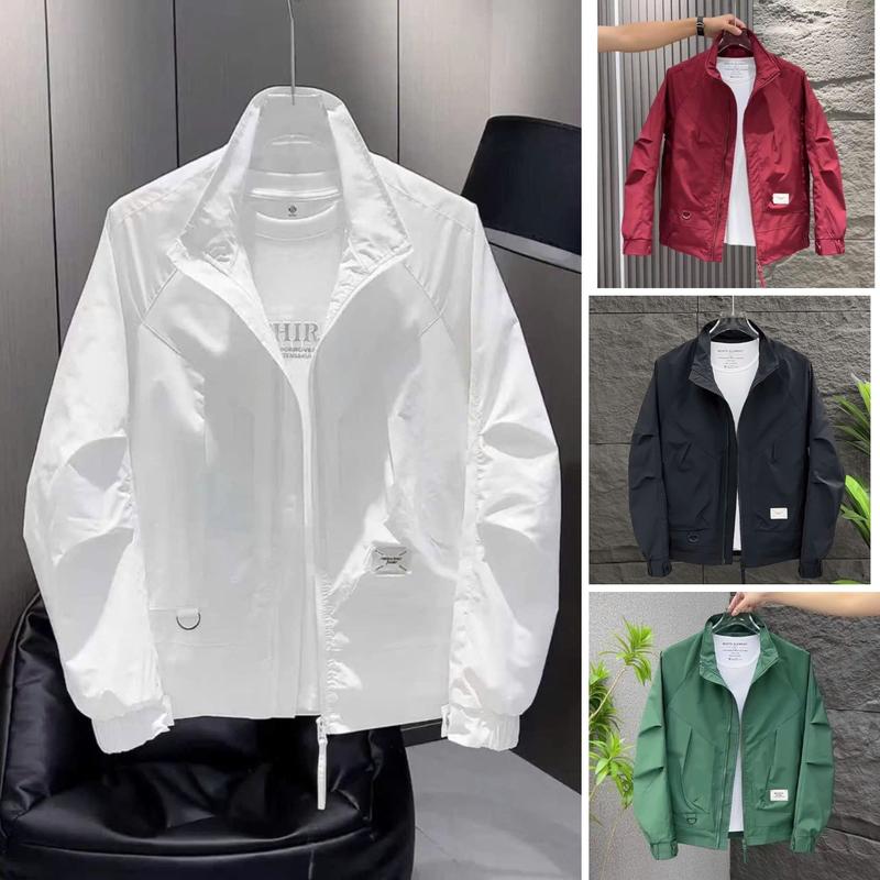 Áo Khoác Vải Gió Chống Nước Thời Trang 2 Lớp Lót Lưới Thoáng Khí, Chống Nắng, Gió Unic Collections Jacket Menswear