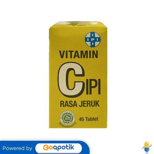 IPI VITAMIN C BOTOL 45 TABLET - Shop | Tokopedia